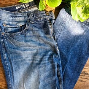 Express men’s jeans Low Rise Boot Cut